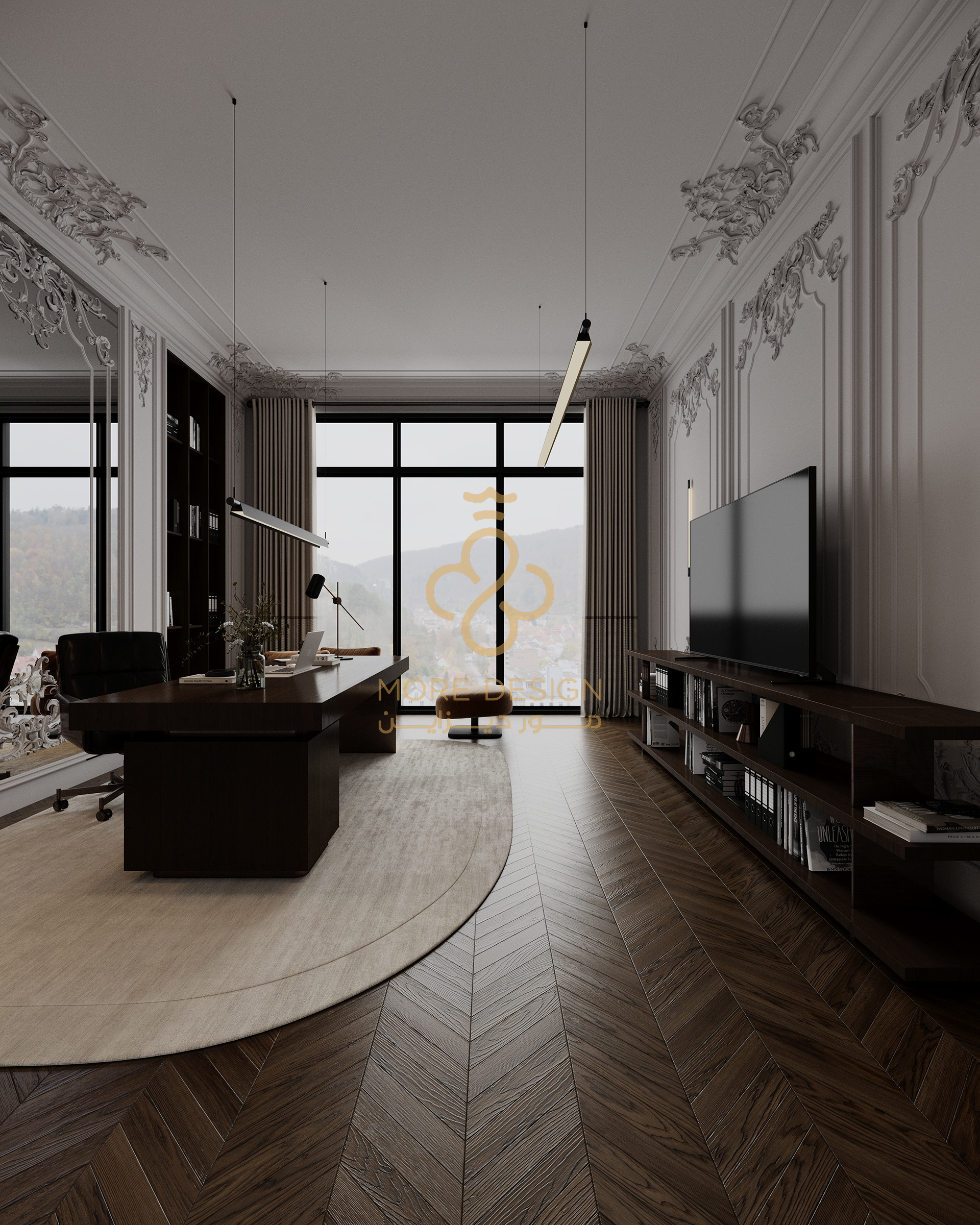 مكتب خاص كلاسيكي – Classic Private Office | الرياض