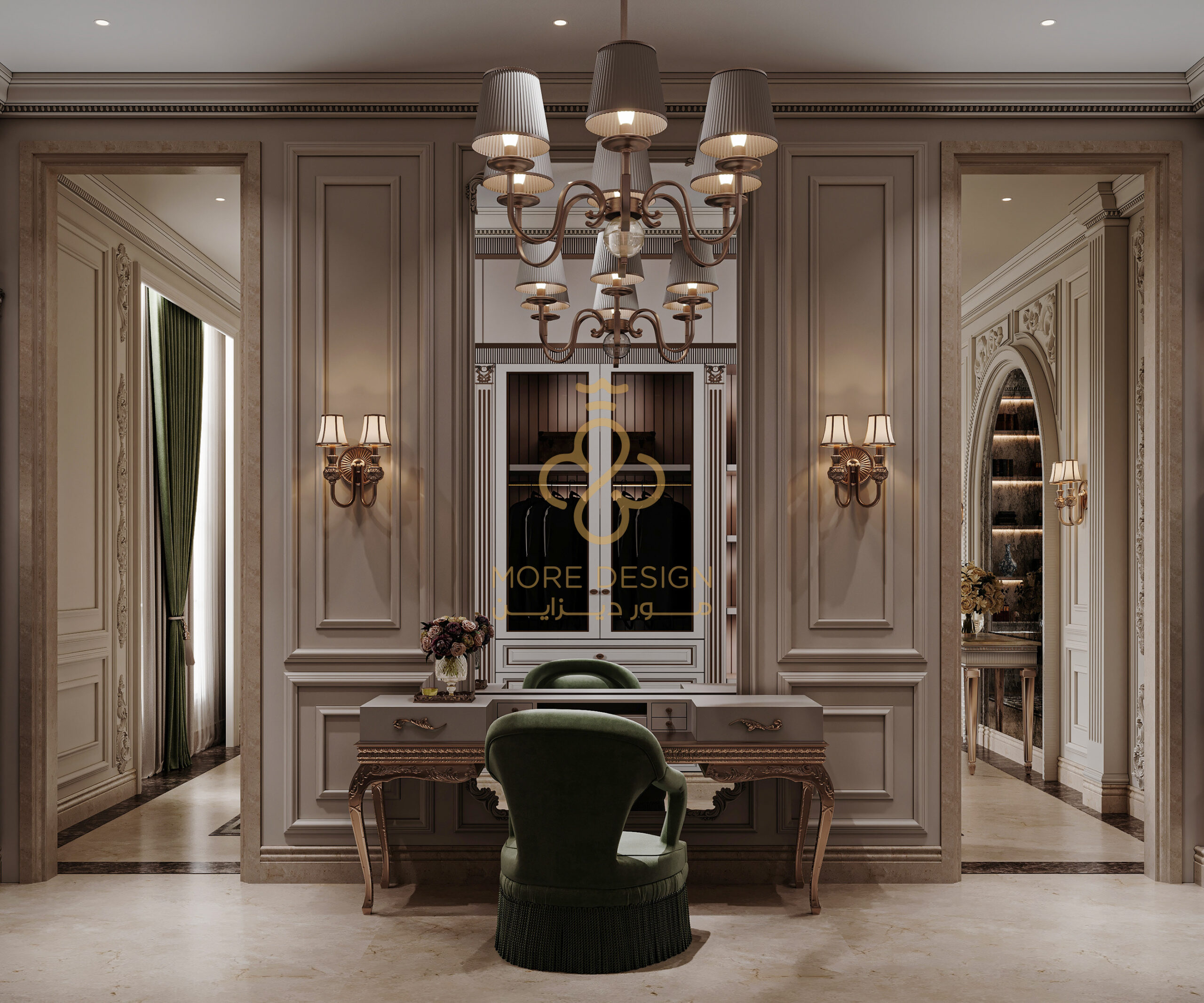 غرفة نوم ملكية – Royal Bedroom | الرياض